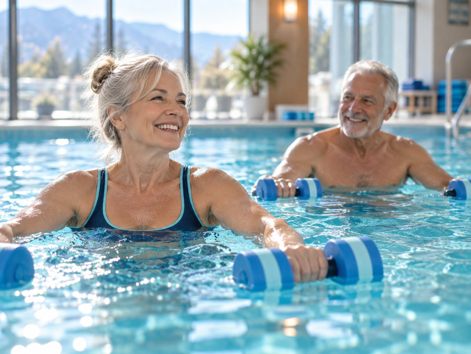 Aqua Pilates et activités aquatiques pour adultes à Sallanches